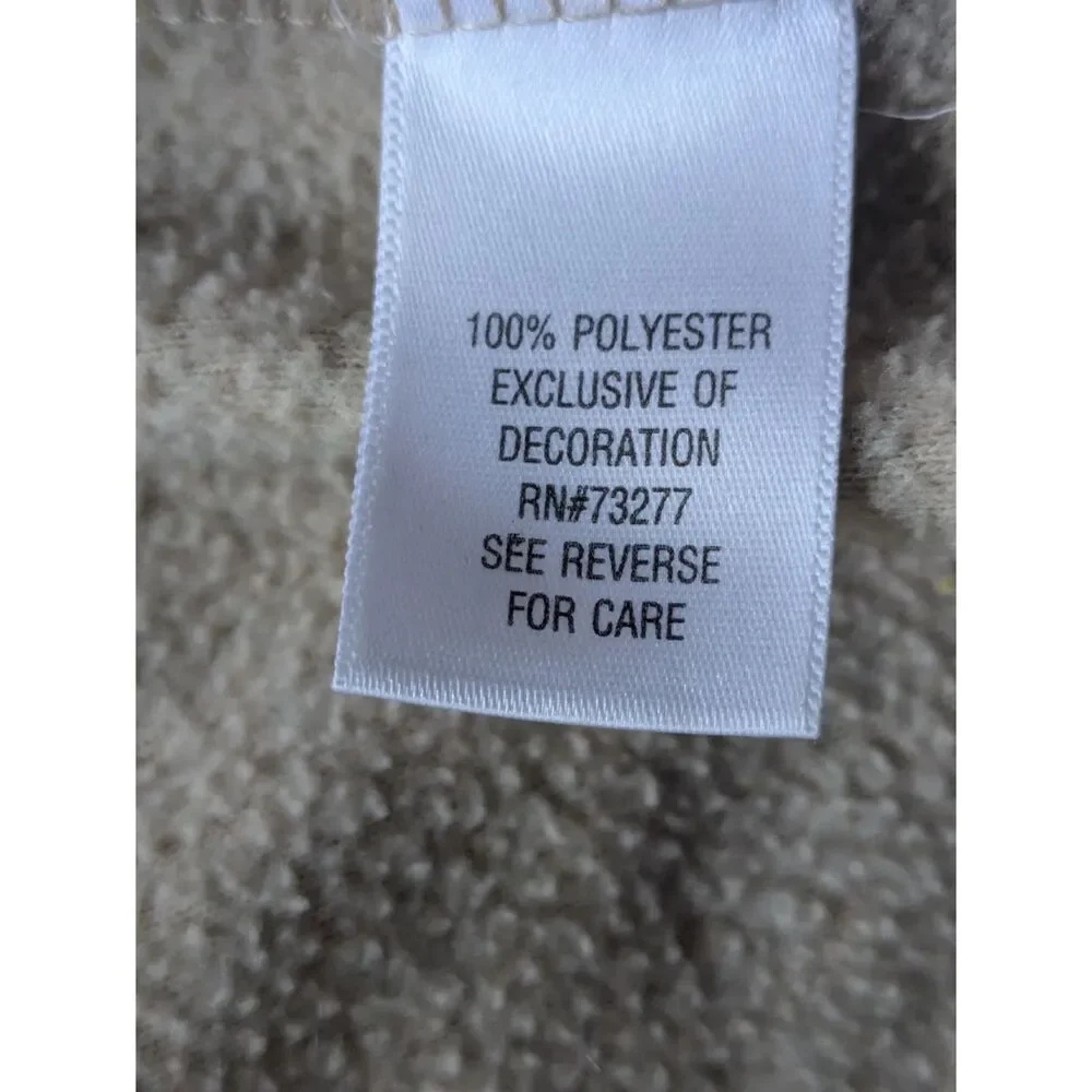 Croft & Barrow Cottagecore Zip Up Sz XL